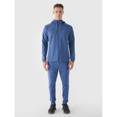 6. Men's training sweatshirt with a hood 4F 4FWAW24TFSWM405-32S