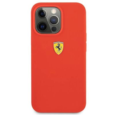 3. Ferrari FESSIHCP13XRE iPhone 13 Pro Max 6.7" red/red hardcase Silicone