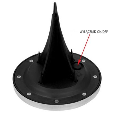 40. SOLAR LAMP 8 LED SMD FOR DRIVE INTO THE GROUND, SET OF 4 PCS