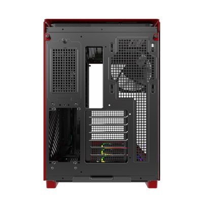 7. Montech KING 95 PRO Midi Tower Red