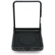 6. Karl Lagerfeld Karl&Choupette Pins MagSafe Case for Samsung Galaxy Z Flip 8 - Black