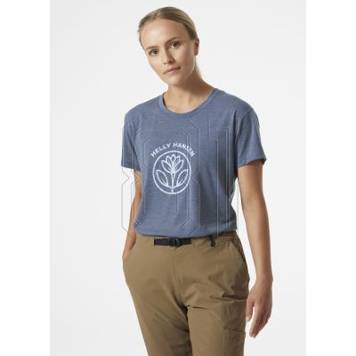 16. Helly Hansen Skog Recycled Graphic Tee W 63083 585