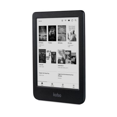 8. Ebook Kobo Clara BW 6" E-Ink Carta 1300 HD 16GB WI-FI Black