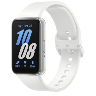 7. Samsung Galaxy Fit 3 (R390) Silver Sports Band