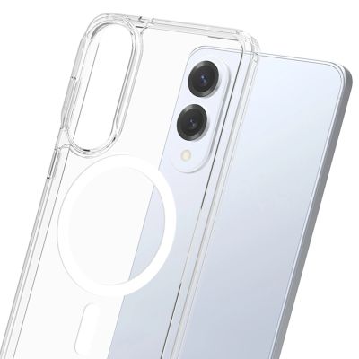 2. 3mk Armor MagCase for Samsung Galaxy S25 Edge - Transparent