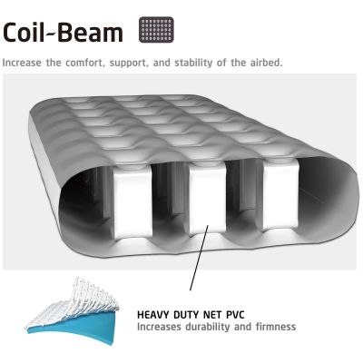 22. FLOCKED MATTRESS FOR ONE PERSON WITH 3D PRINT 191x73x22CM 24501