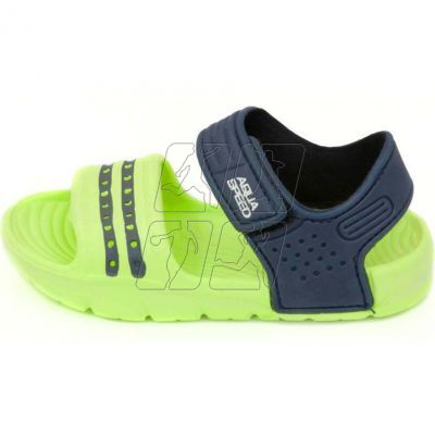 3. Aqua-speed Noli sandals green navy blue col. 84