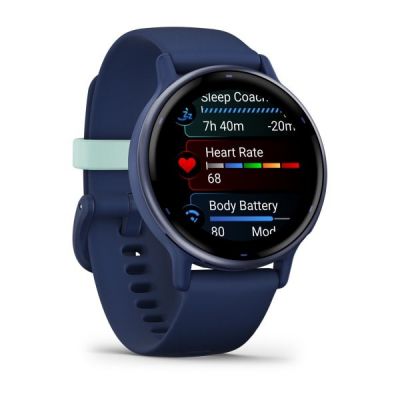 3. Garmin Vivoactive 5 42mm Navy Blue Watch