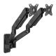 5. MACLEAN WALL MOUNT FOR TWO MONITORS 17-32'', 9KG MAX, MECHANICAL SPRING MC-988