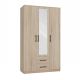 ROMANA WARDROBE 120X205 SONOMA WITH MIRROR