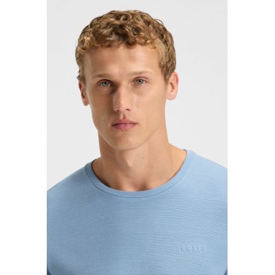 9. Boss Rib Azzurro T-shirt M 50509328-450