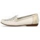 23. Rieker W RKR658 comfortable leather openwork shoes, beige