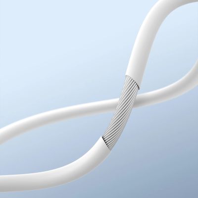 13. Baseus Encok H17 3.5mm minijack wired headphones white (NGCR020002)