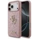 Guess Fixed Glitter Big 4G Case for iPhone 18 Pro Max / 17 Pro Max - Pink