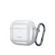 2. Tech-Protect FLEXAir Case for Apple AirPods 4 - Transparent