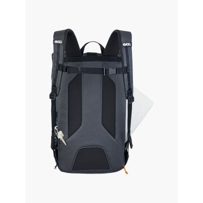 2. EVOC Duffle Backpack 26 carbon gray - black