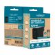 7. Mobilis Charger 100W 2USB C 1USBA GaN cable 100W Laptop, Smartphone, Tablet Black Alternating Current Internal