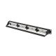 6. LANBERG PATCH PANEL 24 PORT 1U 19" CAT.6A UTP BLACK PPUA-1024-B