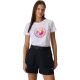 Women's T-shirt 4F F2718 white 4FWSS26TTSHF2718 10S