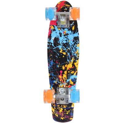 13. PLASTIC SKATEBOARD 22 INCHES ENERO GRAFFITI LED 1030845