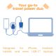 5. CLUB3D CAC-3020 Mobile Charger Smartphone, Universal White AC Fast Charging Internal