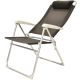 2. HIGH DELUXE CAMPING CHAIR WITH HEADREST ALUMINUM ANTHRACITE REDCLIFFS