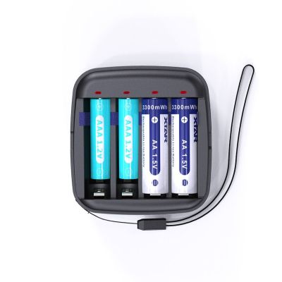 5. XTAR CHARGER FOR R03 / AAA AND R6 / AA LI-ION 1.5V / NIMH BC4 BATTERIES