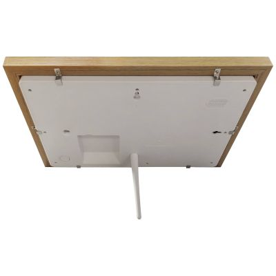 4. Denver photo frame with FRAMEO 10.1" 16GB light wood