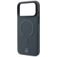 6. Mercedes Leather 3D MagSafe Case for iPhone 18 Pro / 17 Pro - Anthracite