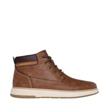 Skechers Garlan Deno Men's Shoes Brown 205235 BRN