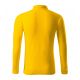 3. Men's Pique Polo LS Polo Shirt (Yellow)