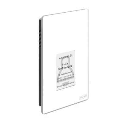 13. Auerswald TFS-Dialog 400 Access Control Terminal with Fingerprint Reader - White