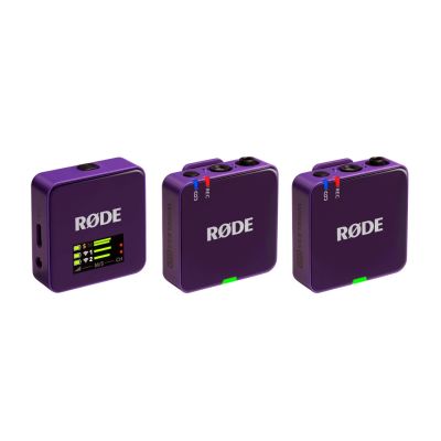 RODE Wireless GO III Purple - Wireless Microphone System (Purple)