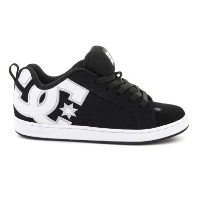 6. DC SHOES COURT GRAFFIK BLACK 300768-BWS