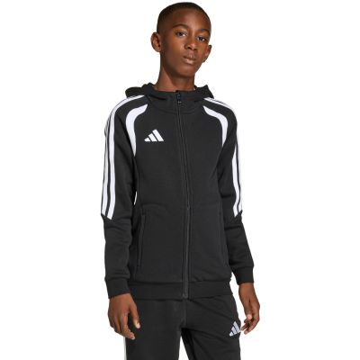 12. adidas Tiro 26 League Sweat Full Zip Hoodie for Kids Black KF3324
