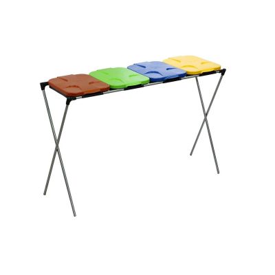 GEKO 4-BAG GARBAGE SEGREGATION BIN STAND