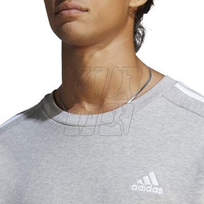 6. adidas Essentials French Terry 3-Stripes M IC9319 sweatshirt