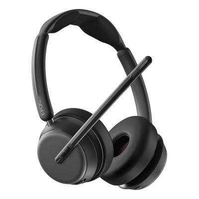 2. EPOS IMPACT 1061 ANC Wireless Headset Headband Office/Call Center Bluetooth Charging Base Black