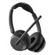 2. EPOS IMPACT 1061 ANC Wireless Headset Headband Office/Call Center Bluetooth Charging Base Black