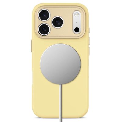 4. Tech-Protect Uniq MagSafe CC Case for iPhone 18 Pro Max / 17 Pro Max - Yellow