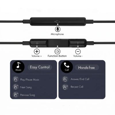 4. Tech-Protect Ultraboost Core G4 USB-C Wired Headphones - Black