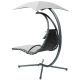 11. SWING ROCKING CHAIR WITH UMBRELLA LISBON GRAY