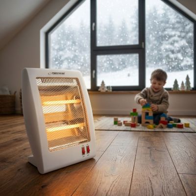 11. ESPERANZA QUARTZ HEATER 400W/800W THAR WHITE EHH010