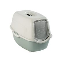 ROTHO Bailey White and Green - Cat Litter Box