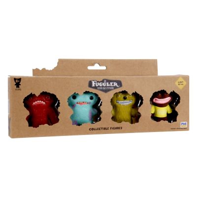 50. FUGGLER S1 COLLECTIBLE FIGURES - 4 PACK (ASSORTMENT)