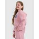 5. Girls' sweatshirt with hood, open, 4F 4FJRAW25TSWSF2294-54S