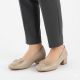 5. Beige women's pumps Jezzi 200-15