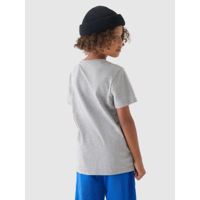 3. Boy's printed T-shirt 4F Junior 4FJWMM00TTSHM1627-27M