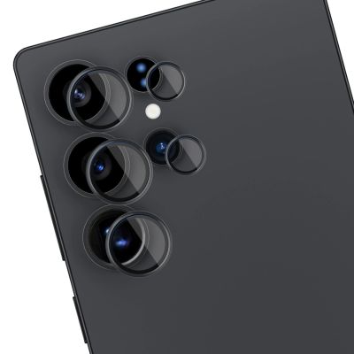 2. 3mk Lens Protection Pro Black Camera Lens Glass for Samsung Galaxy S25 Ultra
