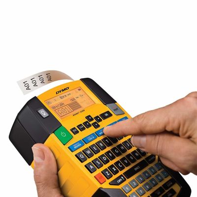 5. DYMO - RHINO 4200 label printer with case QWY